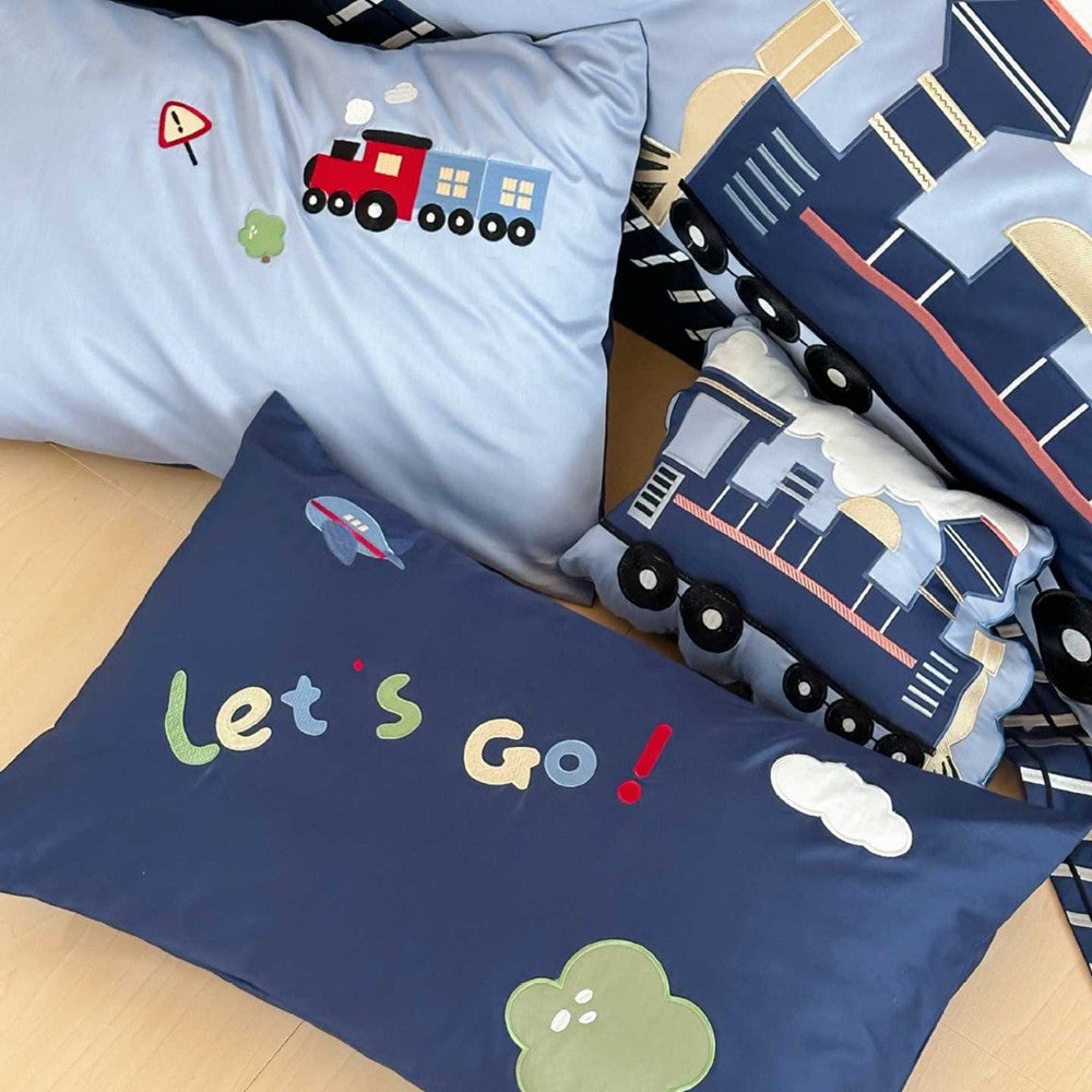 Train Bedding Set – Long-Staple Cotton