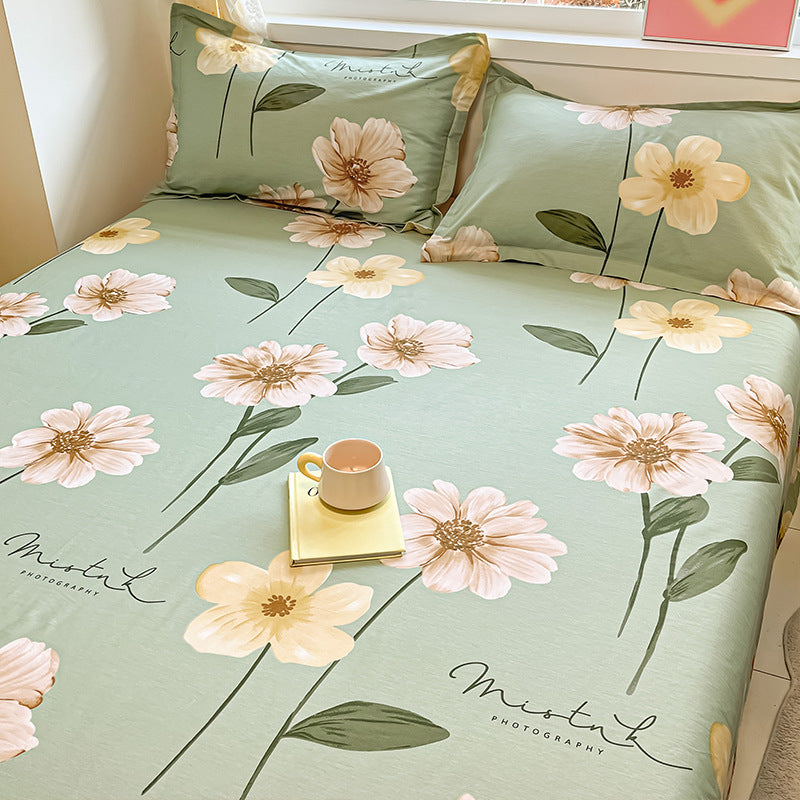 king fitted sheets cotton