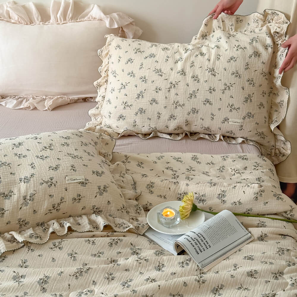muslin blanket quilt
