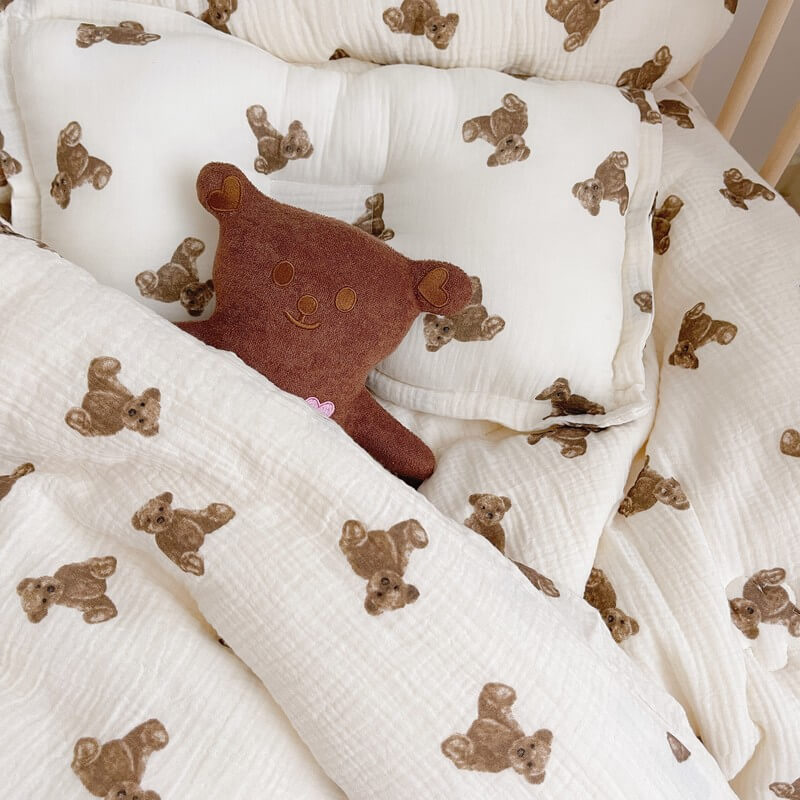 teddy bear baby quilt