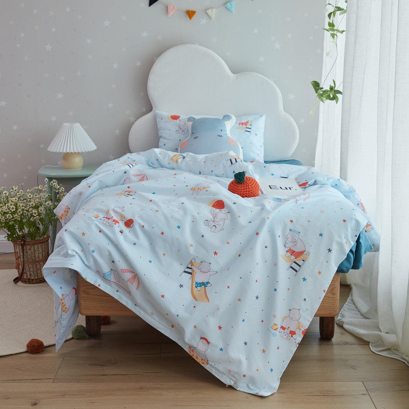 Affordable children's cotton bedding set