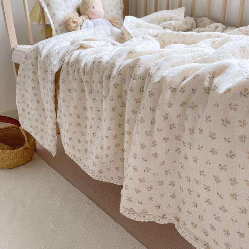 Cotton cot 2024 quilt