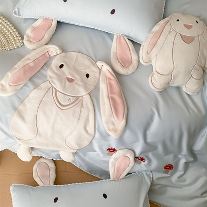 Bunny Appliqué Kids Bedding Set – Cotton Sateen
