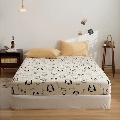 Cute animal print bed sheets