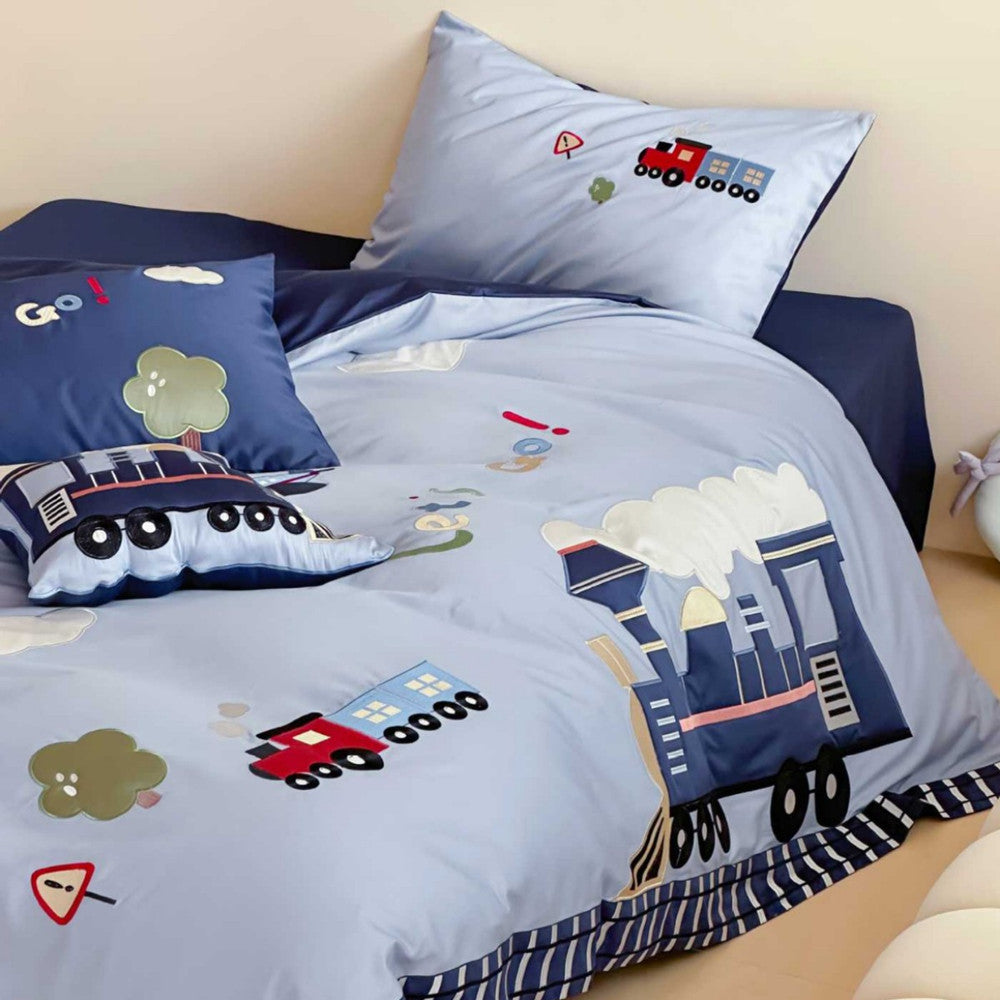 Train Bedding Set – Long-Staple Cotton
