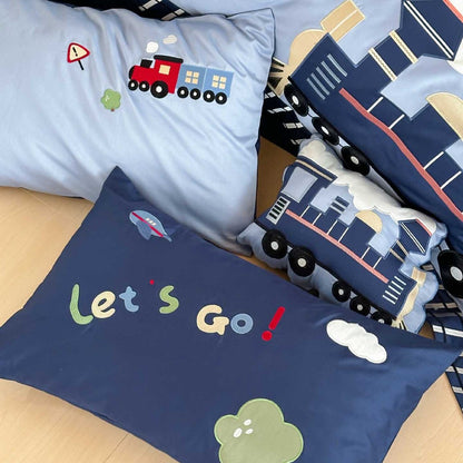 Train Bedding Set – Long-Staple Cotton