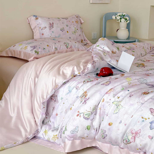 Luxury Lyocell Butterfly Bedding Set
