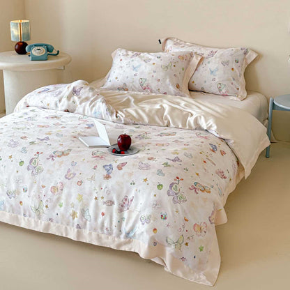 Luxury Lyocell Butterfly Bedding Set