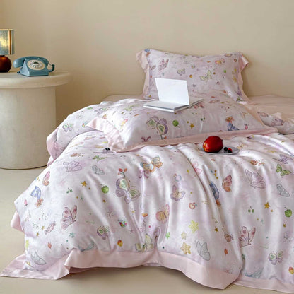 Luxury Lyocell Butterfly Bedding Set