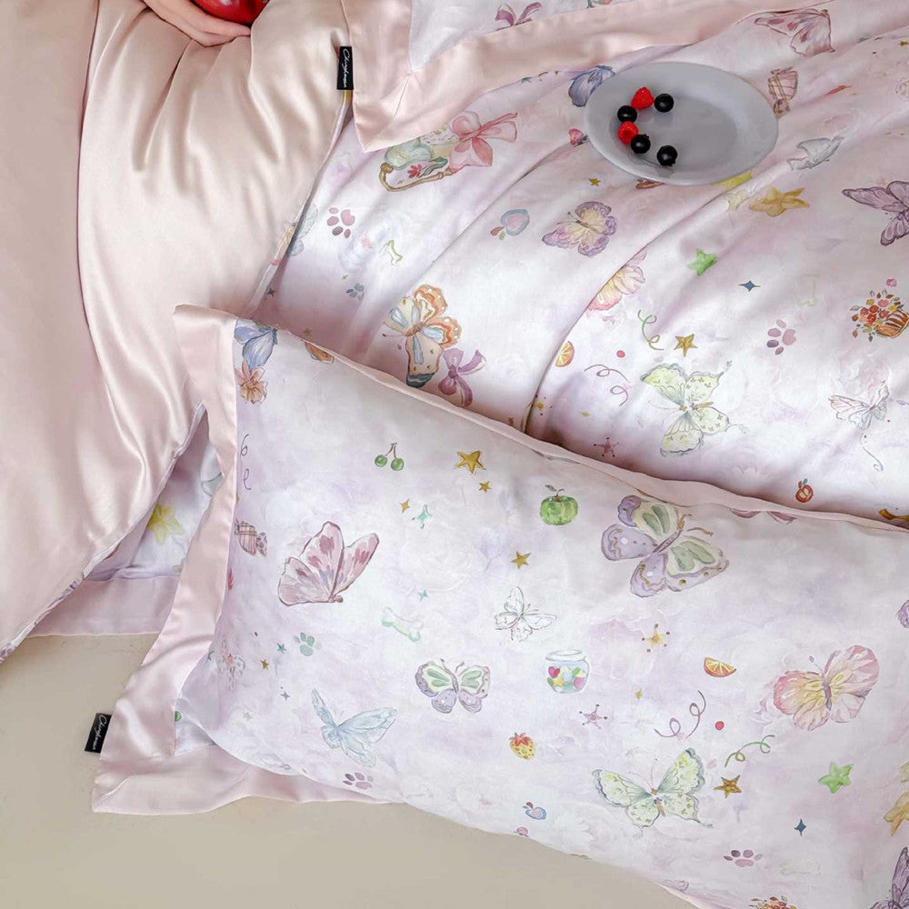 Luxury Lyocell Butterfly Bedding Set