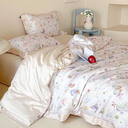 Luxury Lyocell Butterfly Bedding Set