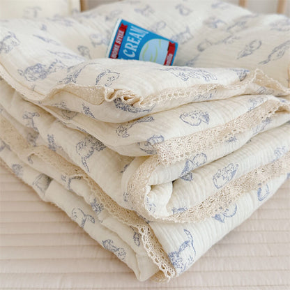 Animal Theme Comforter – Cotton Muslin