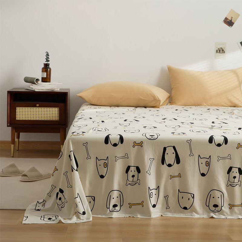 cotton bed sheets for kids