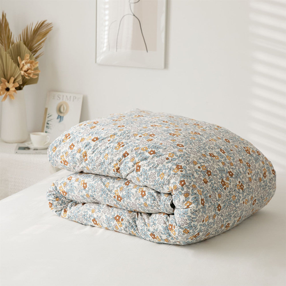 Cotton Floral Duvet Cover Set