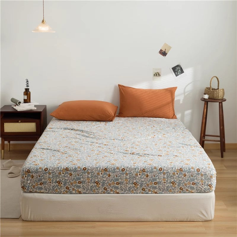 cotton fitted bedsheet