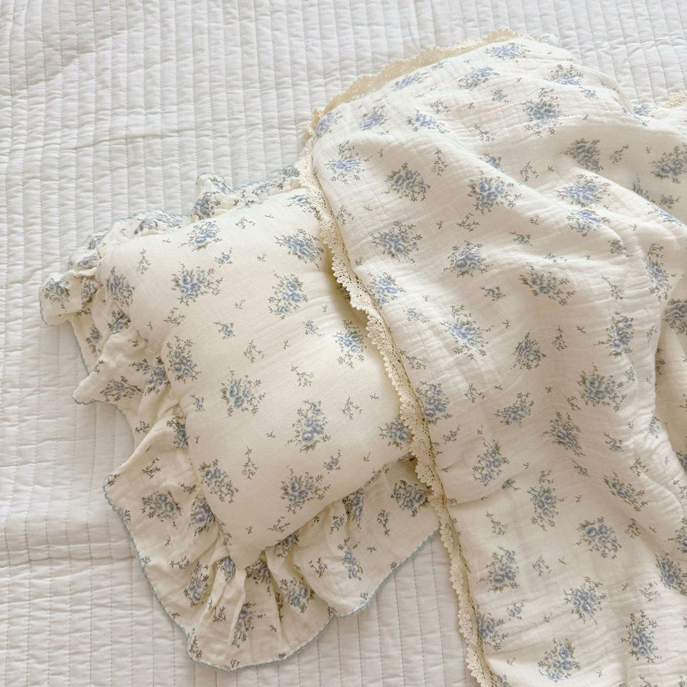 cotton muslin crib quilt