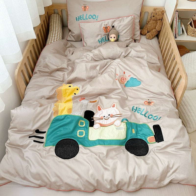 cute toddler bedding set