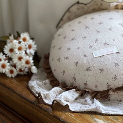 floral nursery pillow