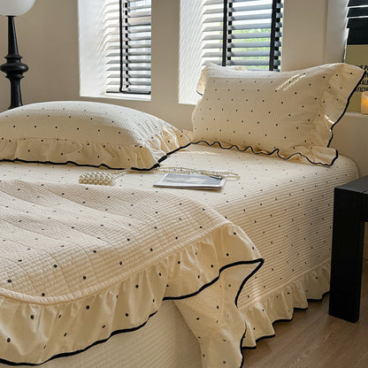 queen size quilted coverlet set