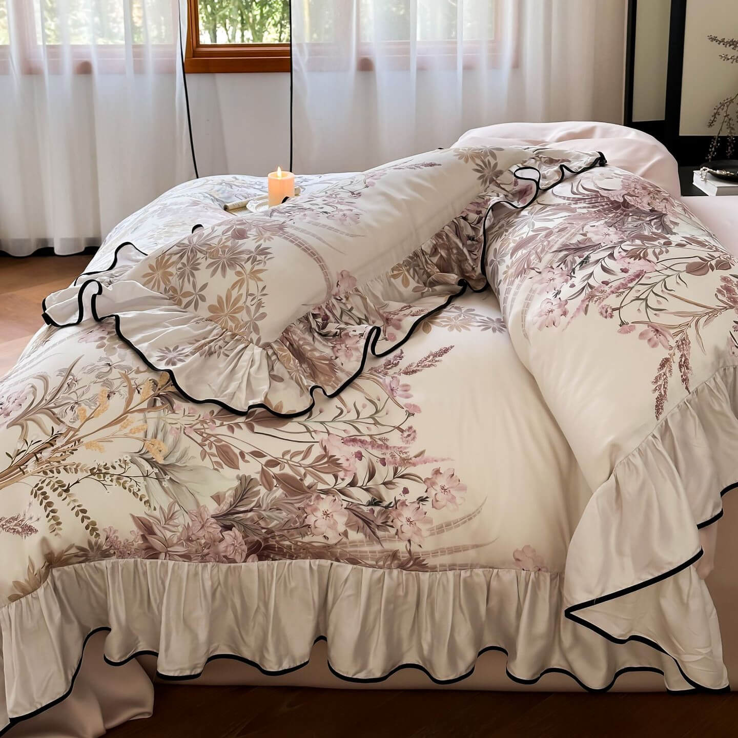 silky-ruffle-full-bedding-set