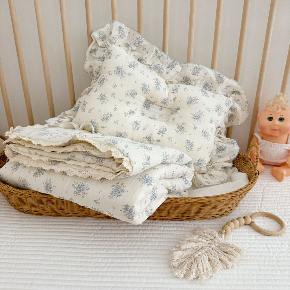 twin floral cotton comforter