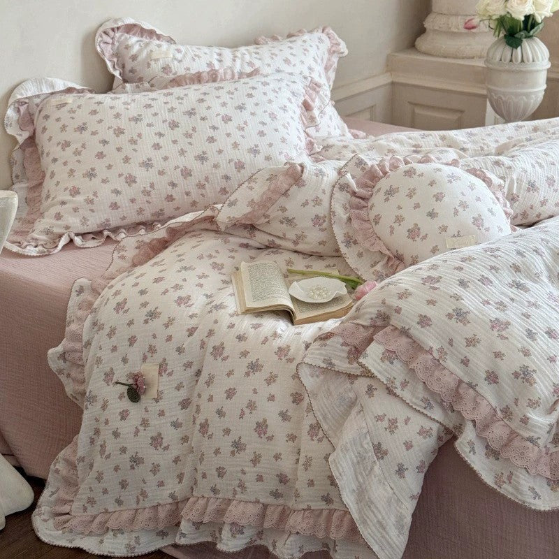 vintage floral bedding set