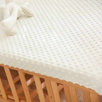 Minky Fitted Crib Sheet for Winter - MyWinifred